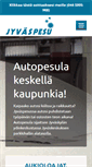 Mobile Screenshot of jyvaspesu.fi